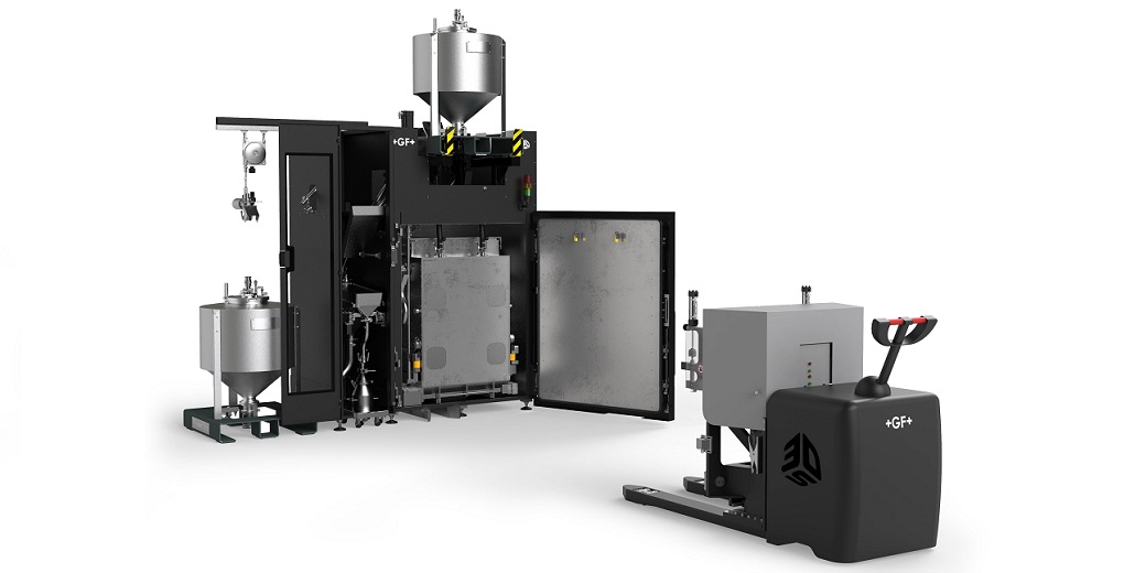 DMP Factory 500 Powder Recycling Module Open DMP Factory 500 Powder Recycling Module Open