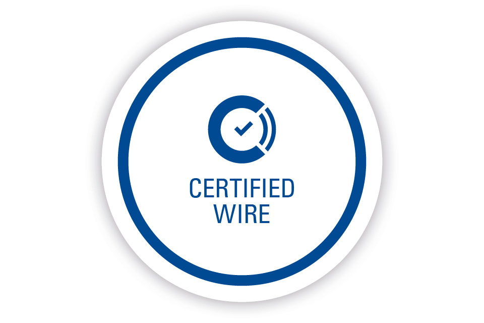 Certified wires label